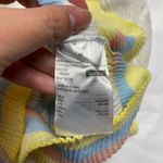 Elodie  pastel striped ribbed fitted sweater Photo 5