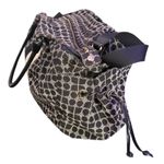 Kate Spade  Stevie Diaper‎ Baby Bag Black White Stripe Satchel Tote Travel Photo 4