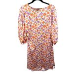 Rebdolls  Melanie Floral Print Knotted Front Cut Out Mini ALine Dress Sz … Photo 4