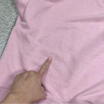 Nike Dri-FIT Get Fit Training Sweatshirt Pullover Oversized Cropped Blush Pink L Photo 16