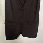 Maeve Anthropologie Black Jersey Sleeveless Vest Top Size Small Preppy Old Money Photo 4
