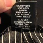 NWT LaLa Muse Women’s Striped Stretchy Pants Pockets Black & White Q40 Size M Photo 3