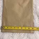 Newport News  Cream 100%  Leather Pants size 10 inseam 30/31” waist 30” Photo 5