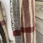 Amazon Tan & Red Plaid Scarf  Photo 1