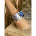 Kyanite Brazil Sterling Silver Ring Size 9.5 Silver Photo 6
