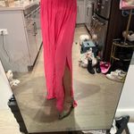Amanda Uprichard pink silk maxi Photo 3