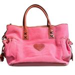 Juicy Couture Vintage Y2K Velour Hot Pink Shoulder Bag Photo 3