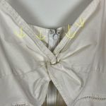 Great Jones White Twist Front Eyelet Romper Size 8 Photo 3