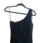 Likely NEW NWT Brighton One Shoulder Midi Dress In Black Photo 8