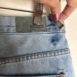 CARMAR Sierra Beatrice zip front denim skirt size 29 light wash distressed Photo 10