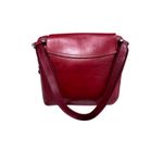 Dooney & Bourke Made in Italy Red Leather Messenger Crossbody Bag Vintage Photo 13