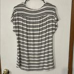 Juicy Couture Striped Black and White Women's Top Photo 1