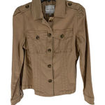 Gibson Latimer Gibson Size‎ Small Latimer Button Up Tan Jacket Photo 0