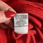 Emma & Michele  Plus 18W Cape Shift Dress Red Knee Length Lined Cocktail Holiday Photo 7