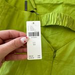 Anthropologie Lime Green Dress With Tassels Photo 5