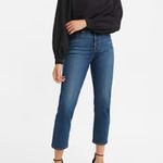 Levi's Levi’s Wedgie Straight Fit Jeans in Charleston Outlasted - Dark Wash Size 27 Photo 12