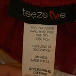 Teeze Me Red Tulle Dress Photo 6
