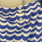 Nautical blue and white striped Romper Size 6 Photo 2