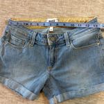 Paige Jimmy Jimmy Denim Shorts Womens Size 23 Cuffed Hem Light Wash Casual Photo 8