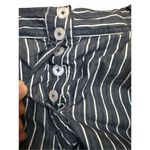 Anthropologie Long Boxer Shorts Blue White Button Fly Sz XL NEW Photo 3