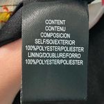 Black and White Ruched Puff Sleeve Mini Dress Size M Photo 2