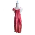 Bella Dahl TIERED HALTER MAXI DRESS IN RED CLAY XS Photo 3