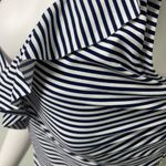 Nip Tuck Swim Navy & White Slimming Ruffle One Piece NEW Size 6 Photo 6