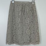Jenny Yoo  Cream Lydia Lace Skirt Photo 1