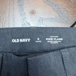 Old Navy Charcoal Pixie Flare Pants 4P Photo 2