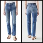 💕MOTHER SUPERIOR💕 High Waisted Rider Skimp Jeans ~ Cowboys Don't Cry 28 NWOT Blue Photo 8
