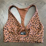 Beach Riot Twist Sports Bra Top Brown Spot, Large, $98 Photo 4