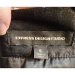 EXPRESS Black Sequined Mini Y2K skirt sz 6 Photo 2