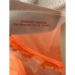 Victoria's Secret 2000s Orange Pink Sheer Babydoll Bow Flowy Slip Medium NEW Photo 3