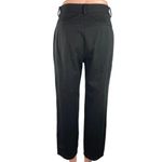 Aritzia  Babaton Black High Rise Straight Leg Career Business Ankle Dress Pants 6 Photo 2