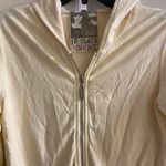 Young Fabulous and Broke beige zip up modal blend hoodie, medium Photo 1