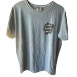 Comfort Colors Blue Graphic Tshirt Feminism Photo 0