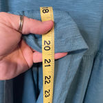 Womens Pant Romper Jumper Blue Green Loose Wideleg Leg OFF SHOULDER Pockets XL Photo 10