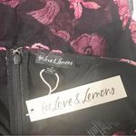 For Love & Lemons NWT  Temecula Long Sleeve Cut Out Embroidered Maxi Dress Pink Photo 4