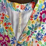 Uncle Frank  Multicolor Floral V Neck Tiered Mini Sundress ~ Size Large 🧡🍄 Photo 6