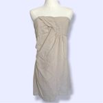 Free People  Boogie Down Mini Dress Cotton Linen Blend Fabric Photo 2