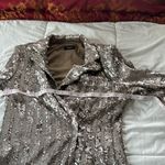 VICI  Metallic Blazer size small Photo 5