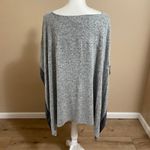 White House | Black Market Poncho Sweater Womens Small Gray Marbled Photo 1