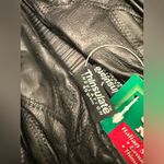 NWT Thinsulate Insolation Black Leather Gloves 40 Gram Size Medium Photo 2