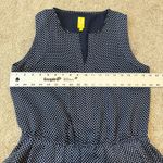 QMack medium polka dot sleeveless peplum blouse TS 2464 Blue Photo 3