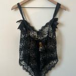 Victoria's Secret Victoria’s Secret Vintage Gold Label Black Lace Bodysuit Lingerie Size Medium Photo 4