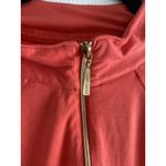 Court‎ Haley Womens XL Orange 1/4 Zip Pullover Performance Jacket Tennis Golf Photo 2