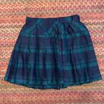 GREEN & NAVY BLUE PLEATED SCHOOLGIRL SKIRT Size undefined Photo 2