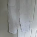 Quince  100% European Linen Pants White Medium Beach Coastal Vacation Athleisure Photo 5