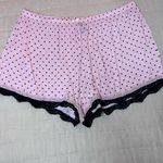 Rene Rofe Polka Dot Pink Lace Trimmed Sleepwear Set Size Large Photo 6