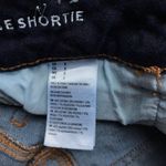 American Eagle  Dark Wash Hi-Rise Shortie Size 0 Photo 2